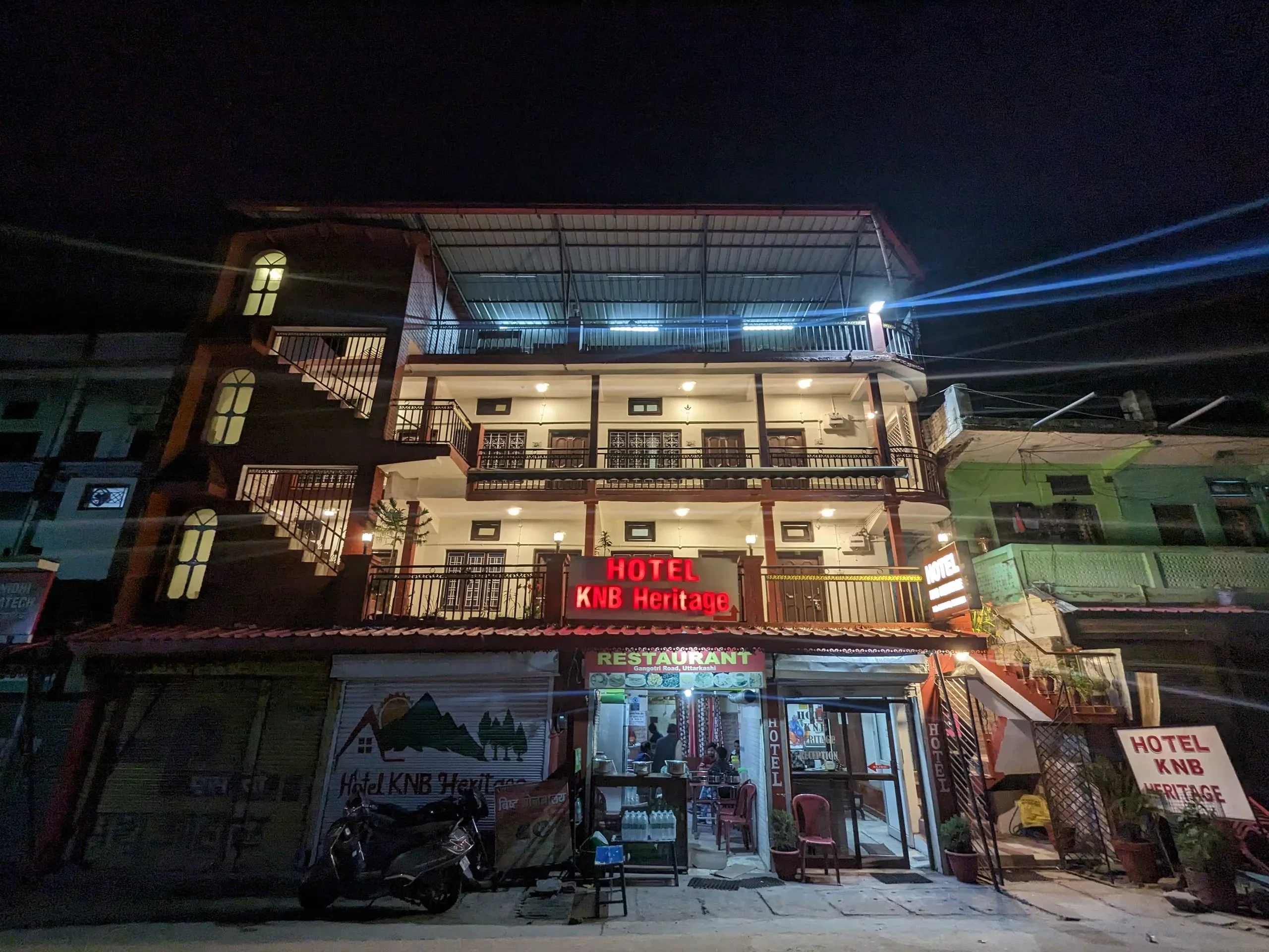 Hotel KNB Heritage Uttarkashi [Hotel Front View]