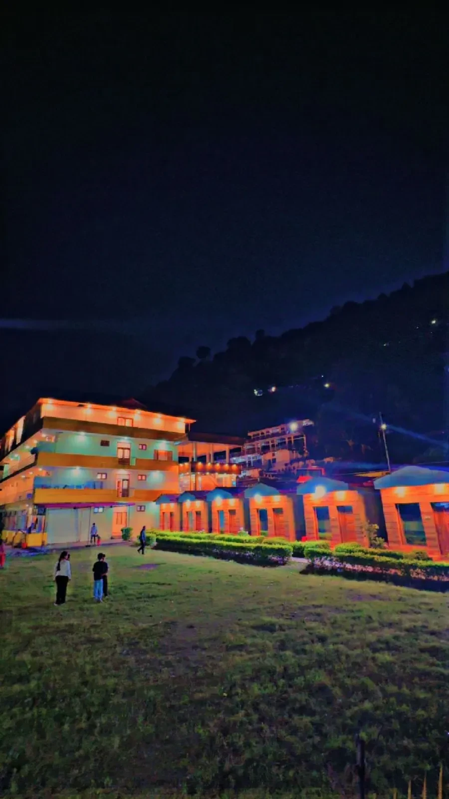 The Great Ganga Uttarkashi [Hotel View Night]